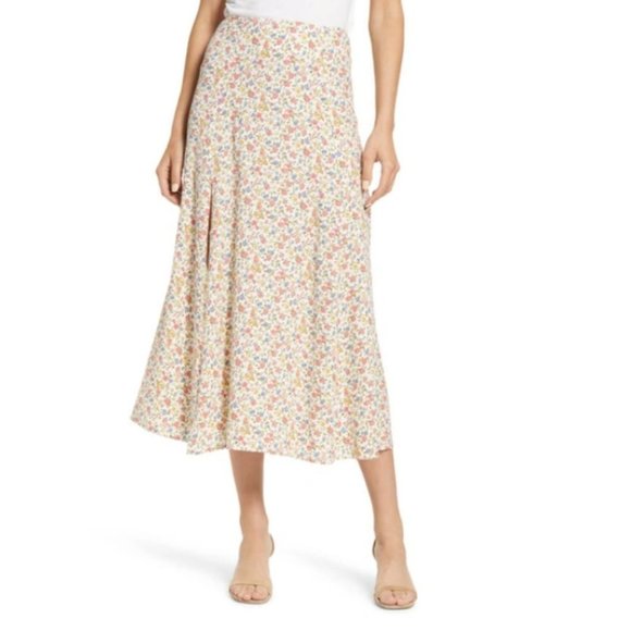 Reformation Dresses & Skirts - NWT Reformation Zoe Maxi Skirt in Pastel Floral Ronan Print